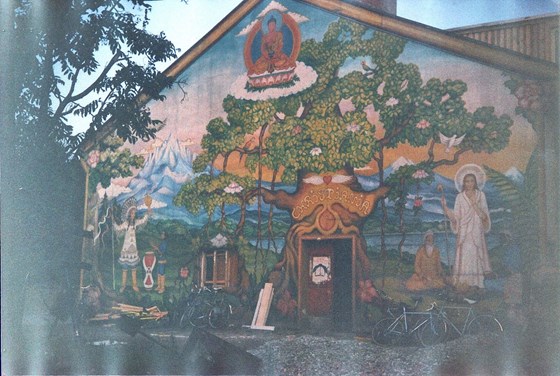 1989, Christiania, Mural