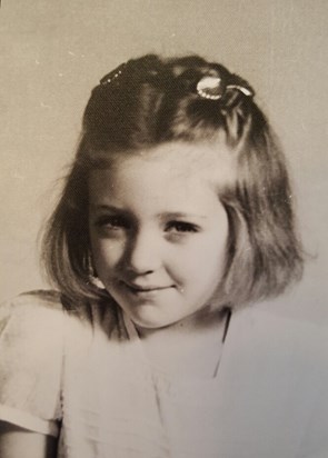 Melissa Louise Brigham, taken 1948, about age 5