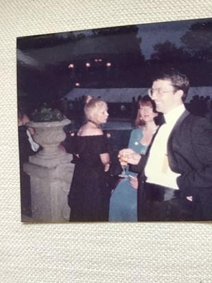 Marilyn, Lelly and Frog at the Berlin Polo Ball 1983