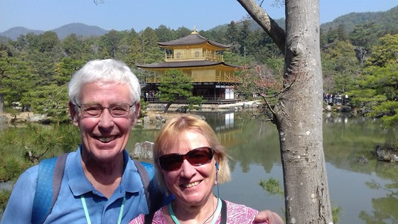 Stephen and Marilyn in Japan