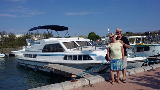 Marilyn, Stephen and Le Boat