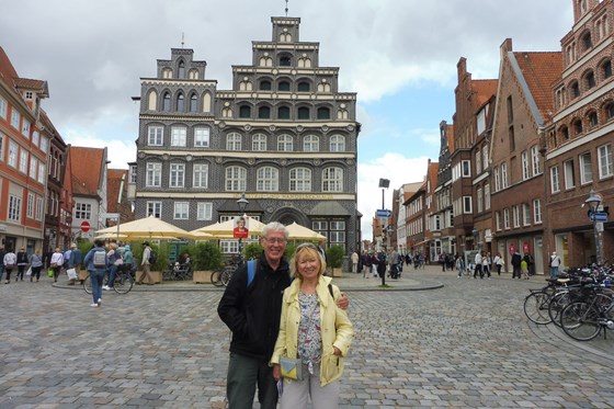 Stephen and Marilyn in Luneburg, Germany