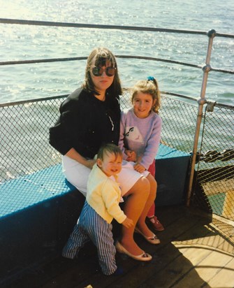 Marilyn with Isobel and Olivia