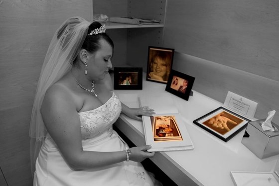 My beautiful best friend Gemma, I had you with me on the most important day of my life xx
