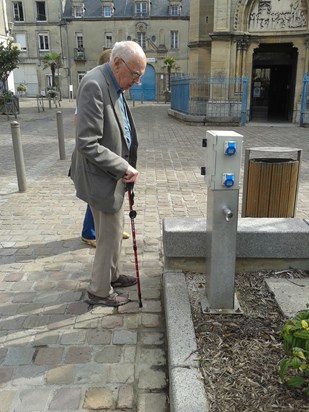 2016 investigating the Normandy paving stones