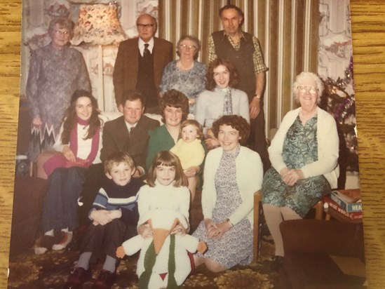 Christmas 1975 at Lodge Farm . Christmas at Lodge Farm were some of the best memories .