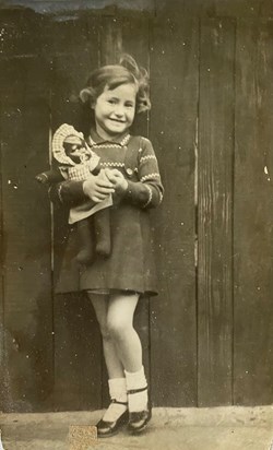 Mum with her doll, date unknown 