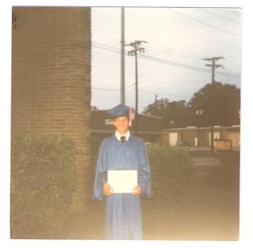 Daniel and his diploma