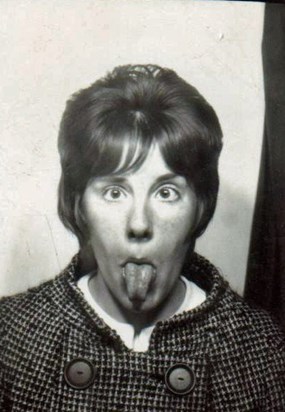May Hamill in the 60's Cheeky
