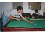 andrew playing pool