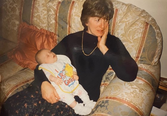 Maureen and her granddaughter Shannon as a baby