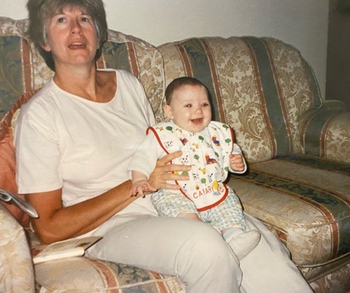 Maureen with her granddaughter Megan