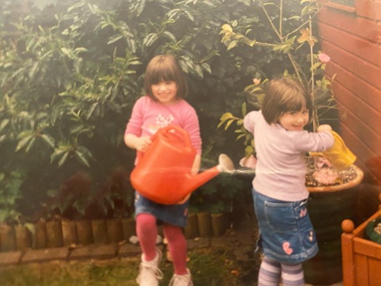 The granddaughters following in their nan's footsteps