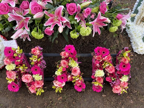 Flowers on the grave