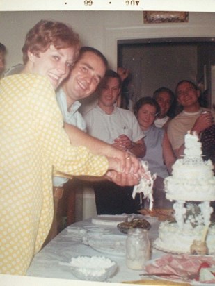 Wedding Day, Peter & Carroll ~ September 2, 1968