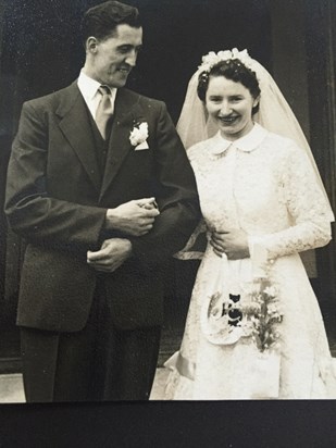 1956 - Jack & Joan's Wedding - 4th April