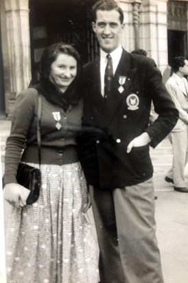 1960 - Mum and Dad - Umpiring Jacket