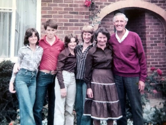 1974   Family Picture Lees Close