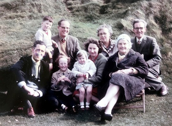 1964 - Mum Dad,  Grandpa and Grandma, Uncle Bernard and Auntie Anne