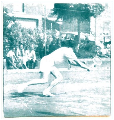 1954 - Jack Playing Tennis Yeovil