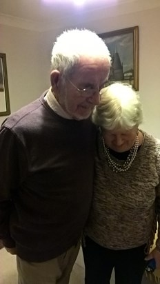 Such a loving picture of Mum and Dad. So happy together...