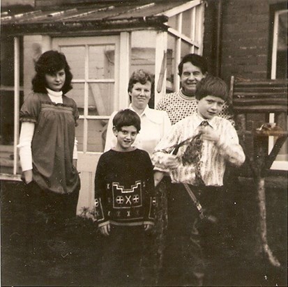 The Turner family move to Wales Christmas 74