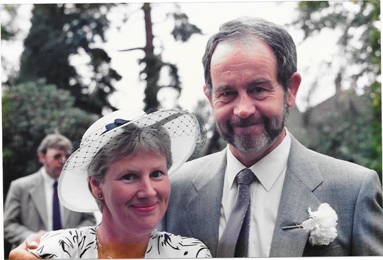 Paul and Debby 27th August 1988 - A lovely photo I took at Gordon and Gillian's wedding xx