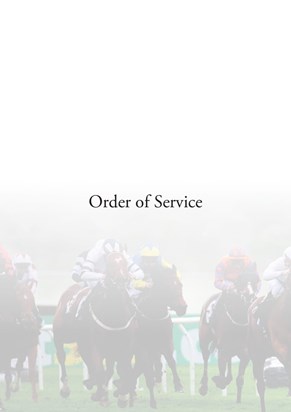 Order of Service 2