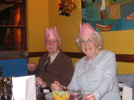 Beryl and Eric - Christmas 2004