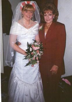 Me & Mum on my wedding day