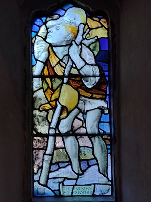 Legend of St Christopher St Andrew Alfriston