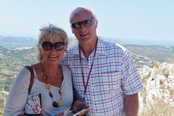 Shirley and Dave visit to Albatera June 2015