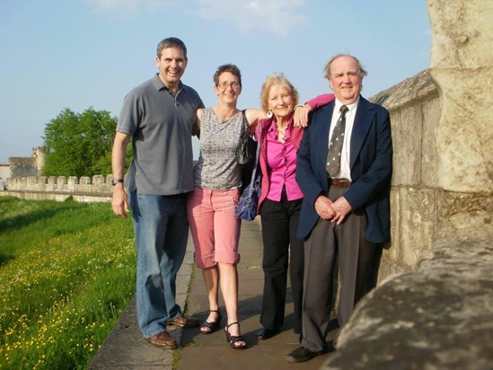 Nan, Gramps, daughter Karen and Son-in-law Paul