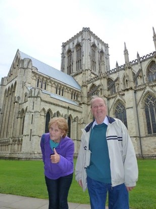 With Gramps in York