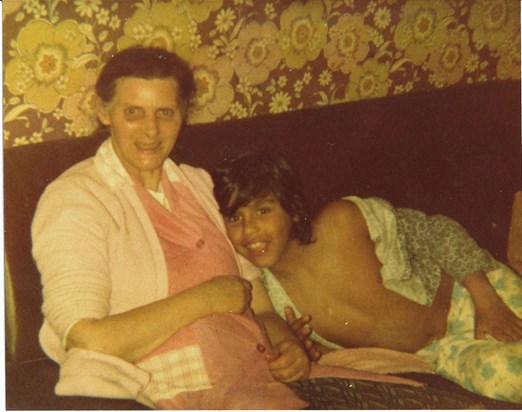 Mum and Shaun around 1978