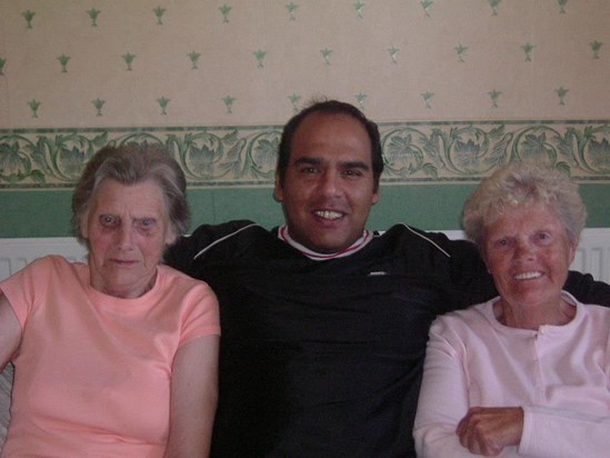 Mum, Shaun and Shirley