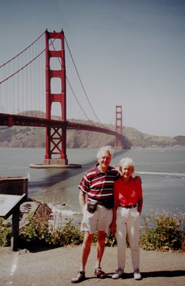 Pat & Derek GoldenGate Bridge 2001