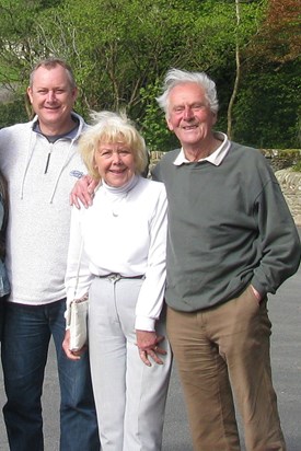 Steve Mum & Dad at Blanchland