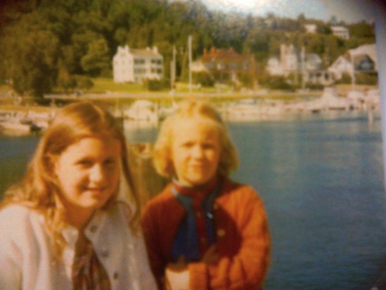 Denise and me; Mackinac Island 1978