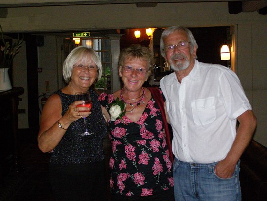Mum with some of her best friends, Angie & Les :)