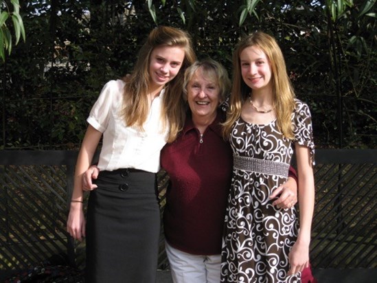 Granny with Jordan and Kristan