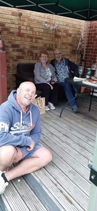 Mum, dad and Stuart