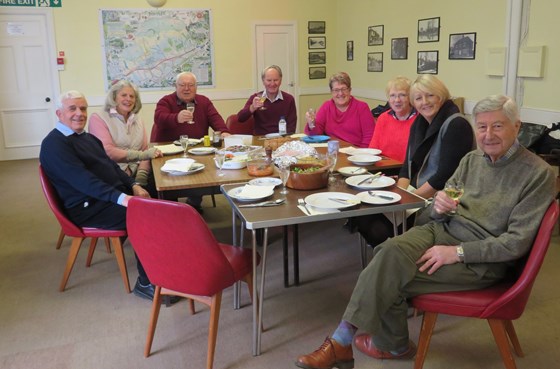 Friday art group Xmas lunch.2018