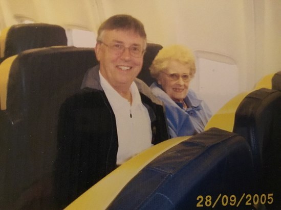 Mum’s first ever flight care of Ryanair to Newquay, she loved it!