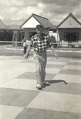Roller skating at Butlins