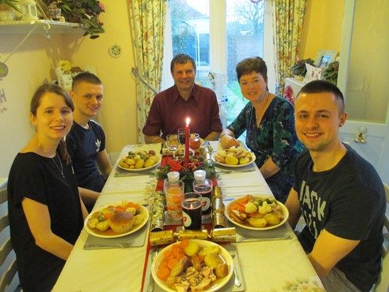 Christmas day dinner