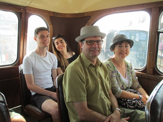 Vintage bus ride to Lynton and Lynmouth from Minehead.