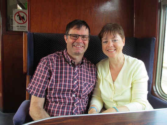 Steam train trip from Minehead.