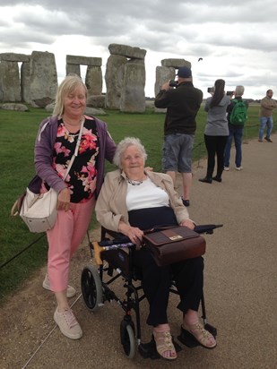 When we were in Dorset, Mum said she had never been to Stonehenge, so we paid it a visit!