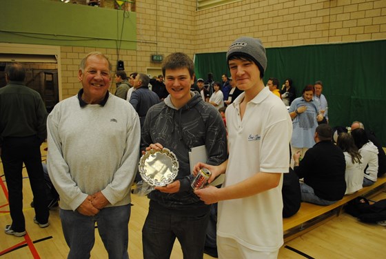 Harry and two of his many star students, Paul & Brett.